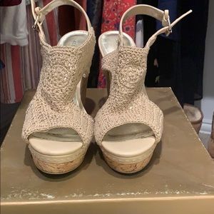 Audrey Brooke wedges. Barely worn.